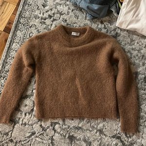Aritzia Wool Caramel Sweater